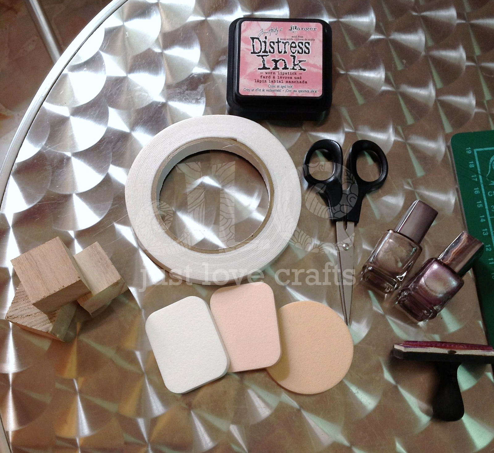 Just Love Crafts Make you own Ink Blending Tool Tutorial!!