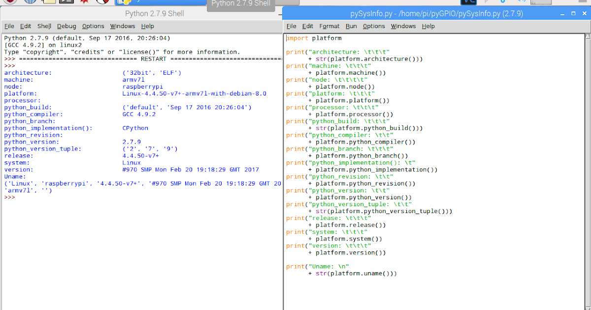 Hello Raspberry Pi: Python to get sys info on Raspberry Pi, using ...
