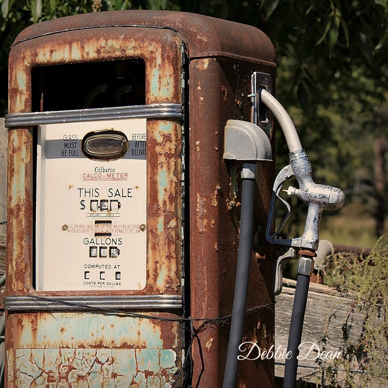 Old Gas Pump in Pierce County