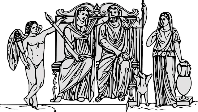 Gambar Dewa-Dewi Yunani Kuno