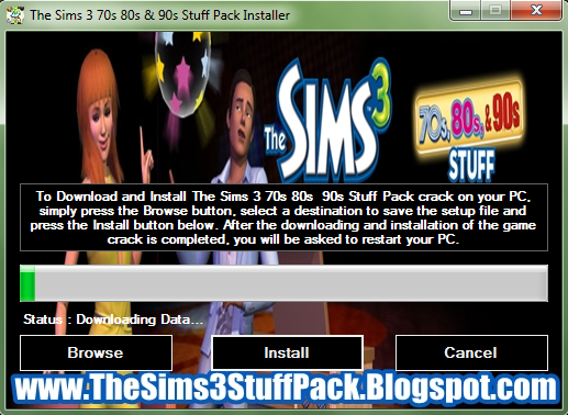 The Sims 3 70s, 80s, 90s Stuff CRACK ONLY Mod