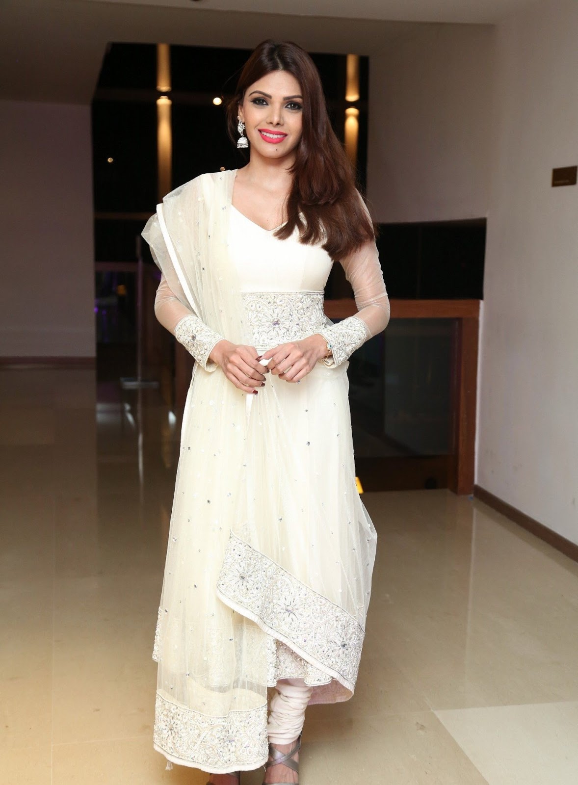 Sherlyn Chopra Looks Super Hot in White Dress At DJ Inayah Sharon Aamir's Daughter Sanayah's 1st Birthday Iftar Party At Movida, Hyderabad