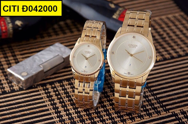 Đồng hồ cặp đôi Citi Đ042000 Đồng hồ cặp đôi Citi Đ042000