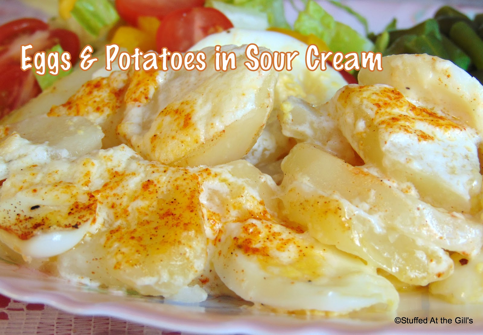 Eggs & Potatoes with Sour Cream