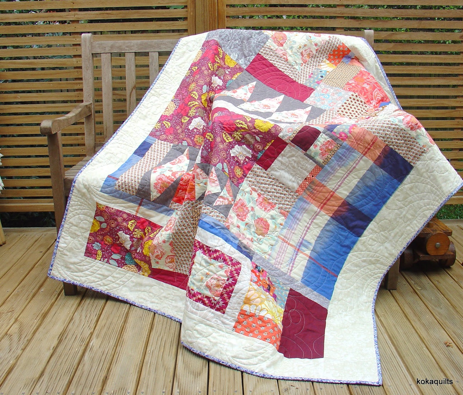 kokaquilts finishing my quilts