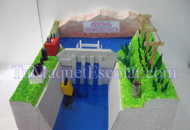 central hidroelectrica para niños