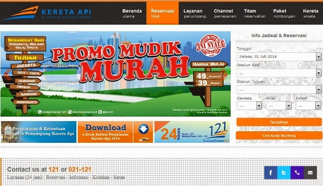 Cara Pembayaran Pemesanan Tiket Kereta Api Online Melalui ATM