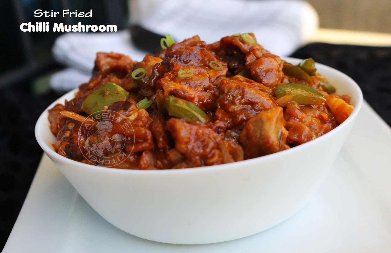 MUSHROOM DISHES CHILLI MUSHROOM STIR FRY