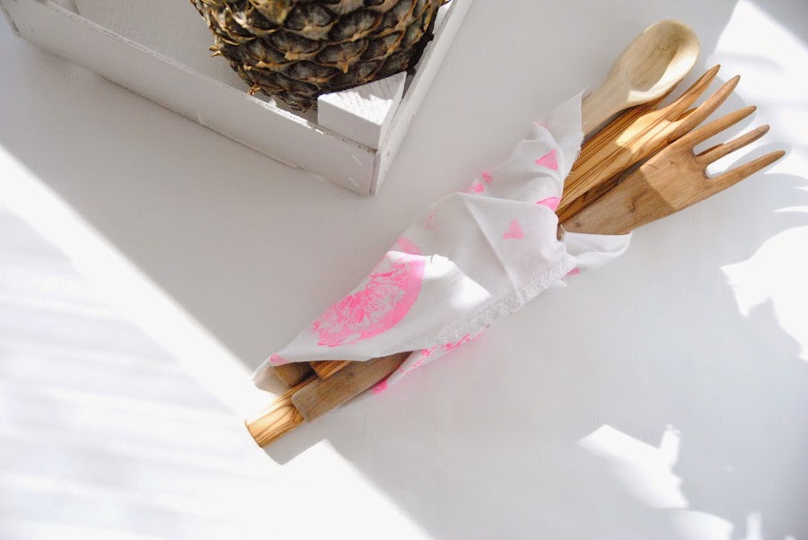 Reto pinterest estampación frutas