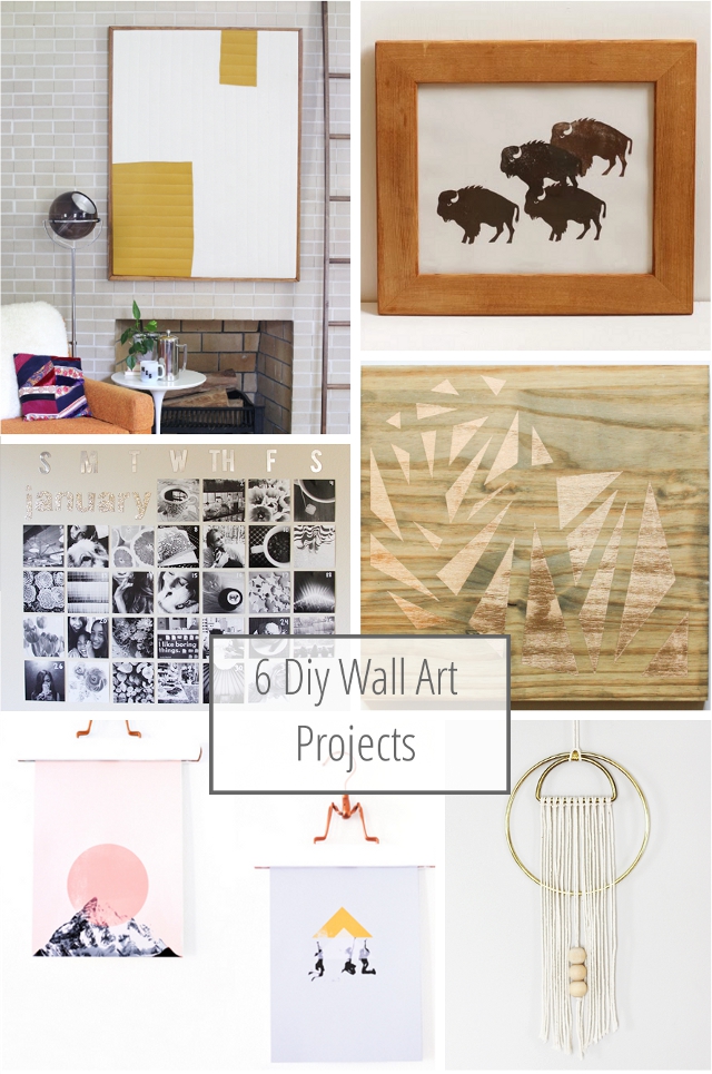 6 DIY WALL ART PROJECTS. Gathering Beauty