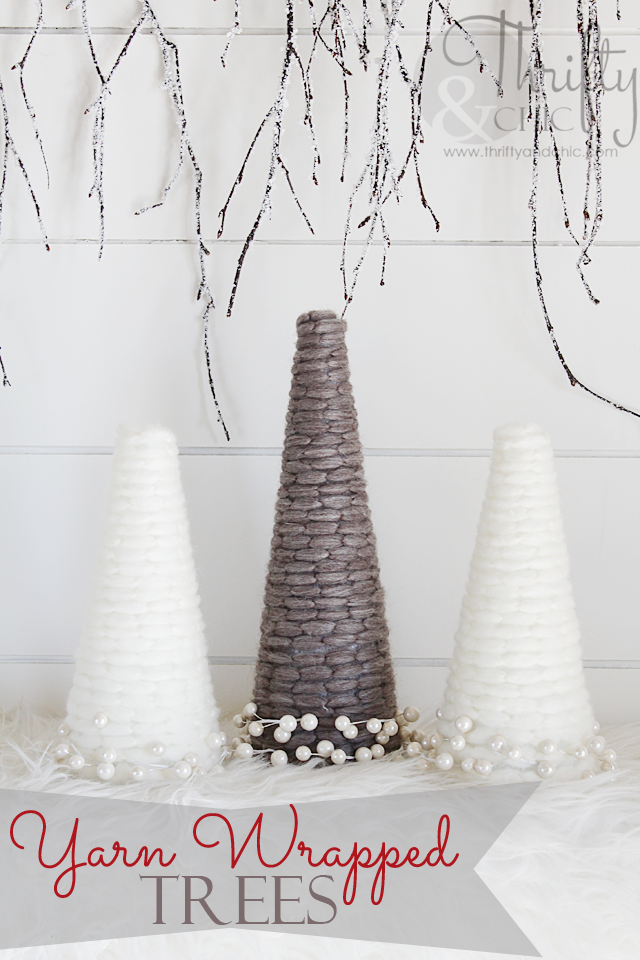 Christmas Cone Tree Decorating Idea With Fizzle Yarn - Happy Deal - Happy  Day!