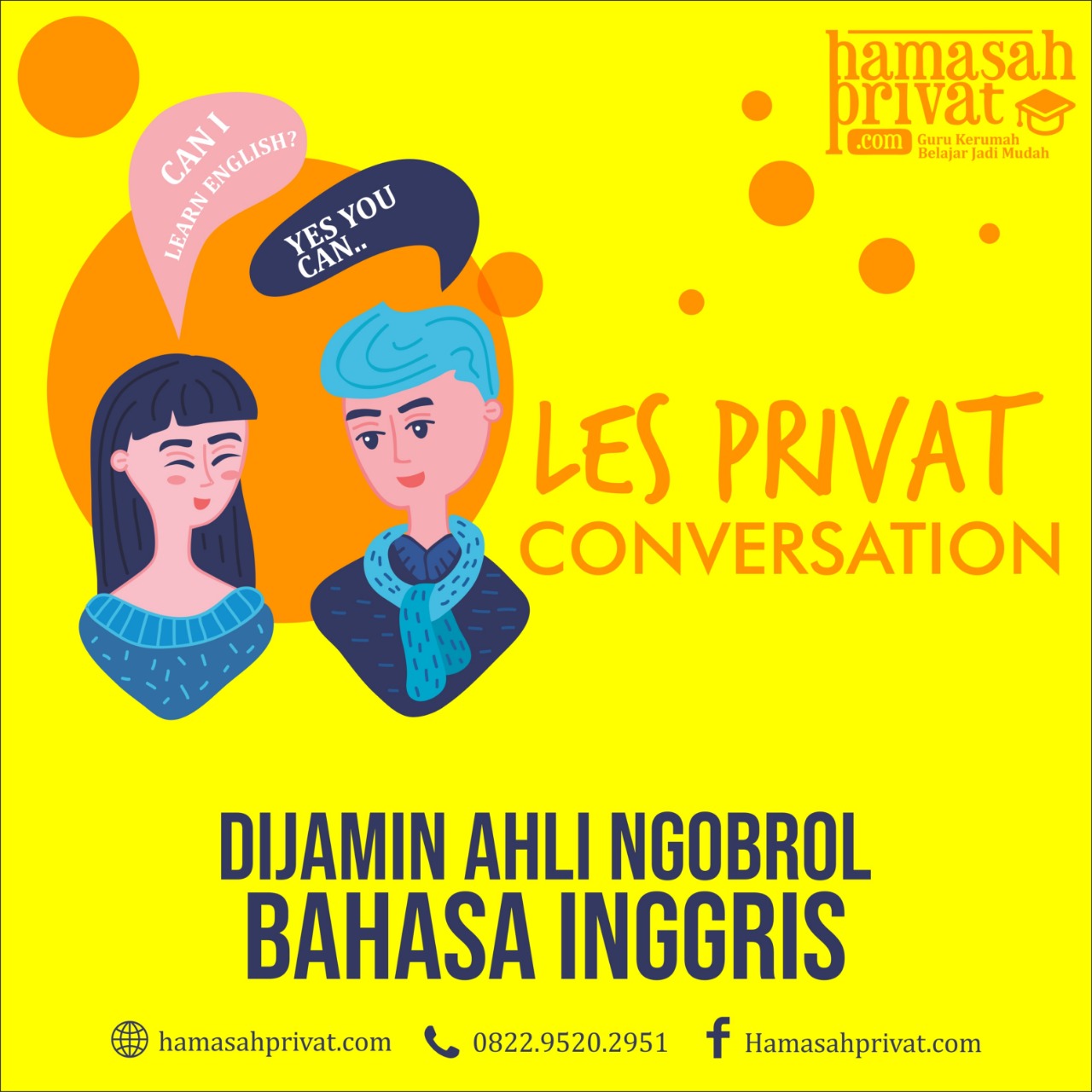 Les Privat Bahasa Inggris di Bandung dan Cimahi Les