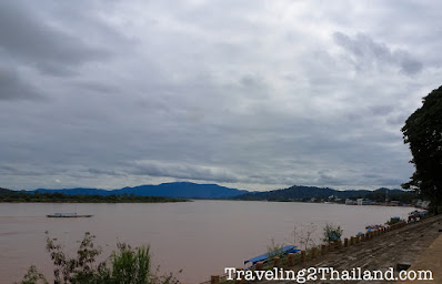 The Mekong River at Chiang Seang in North Thailand
