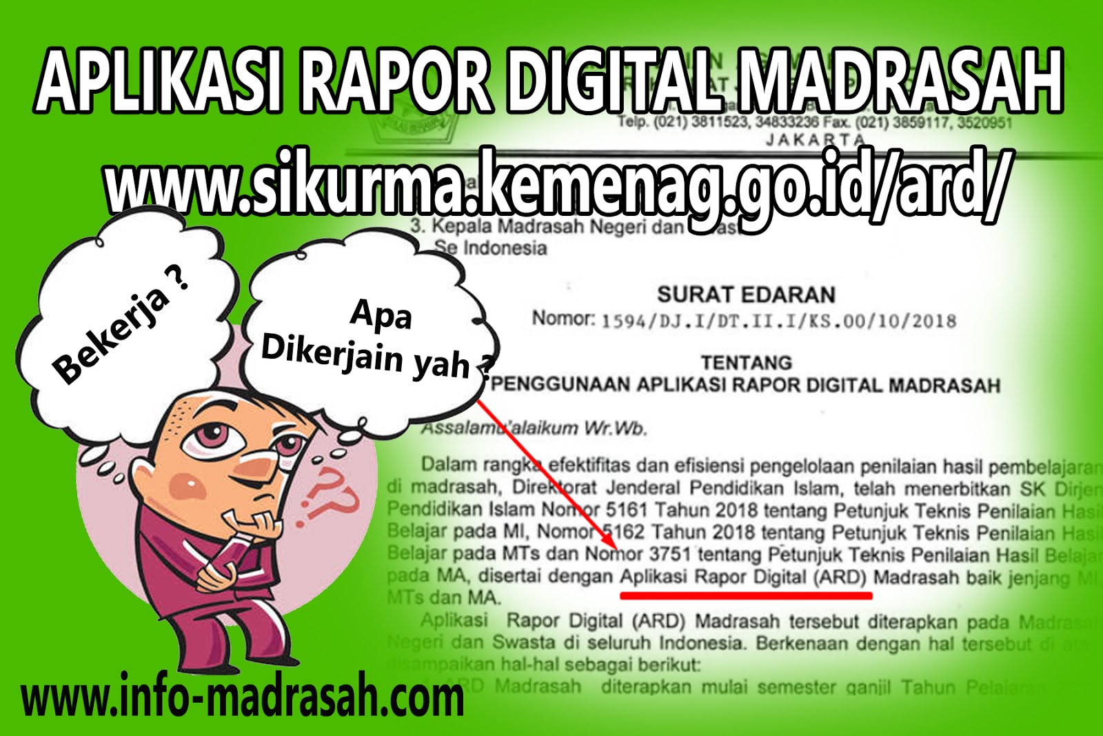 Aplikasi Rapor Digital Madrasah Www Sikurma Kemenag Go Id Ard Info Madrasah