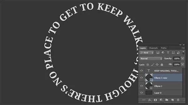 PhotoEffect: How To Type Text in Circle in Photoshop