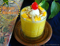 images of Mango Mastani Recipe / Mango Mastani Drink - A Summer Special Drink