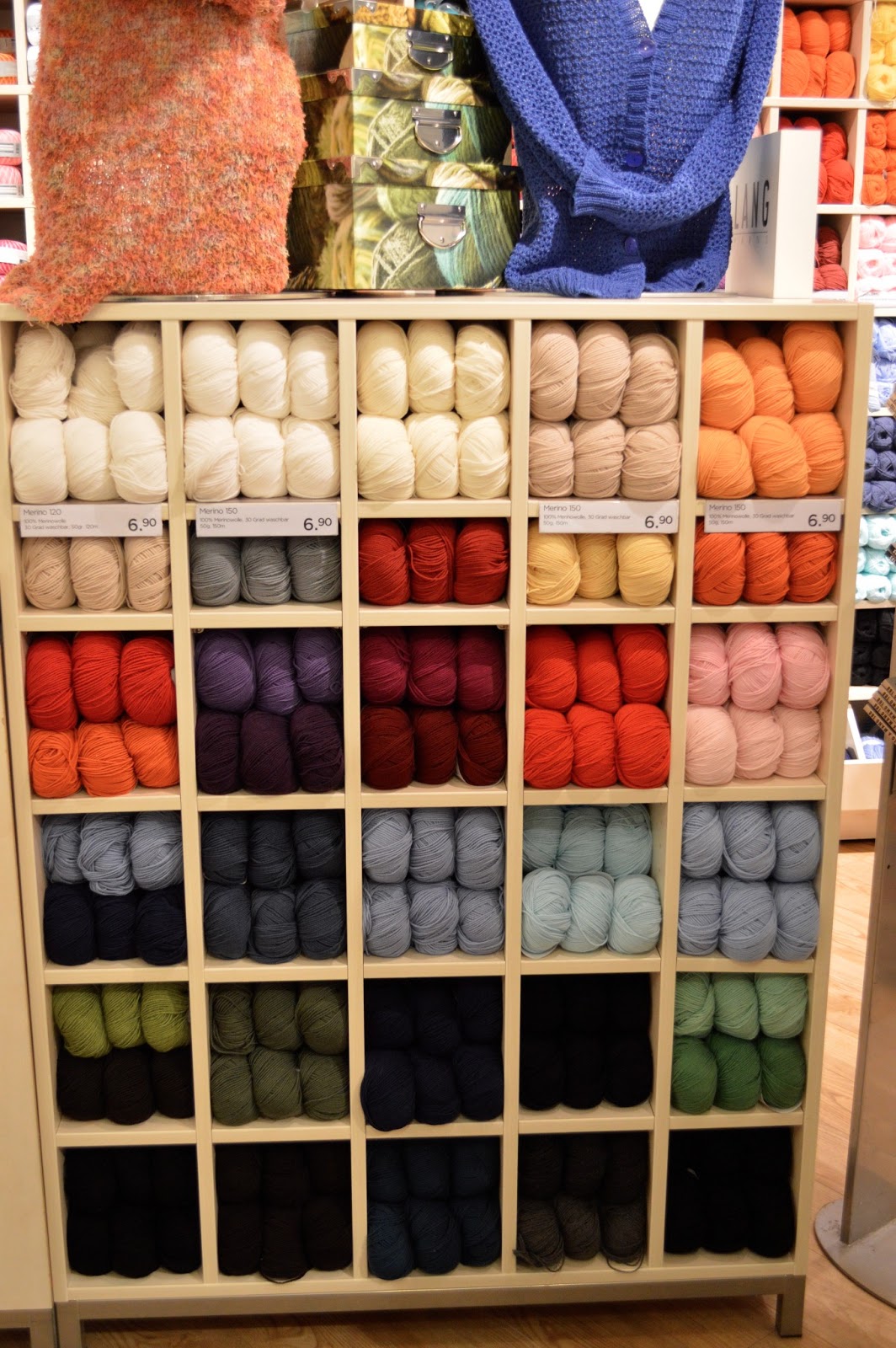 destination macaron Yarn stores in Zurich