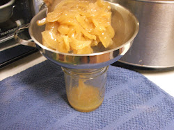 onions canning caramelized jars pressure granny began ladling using into