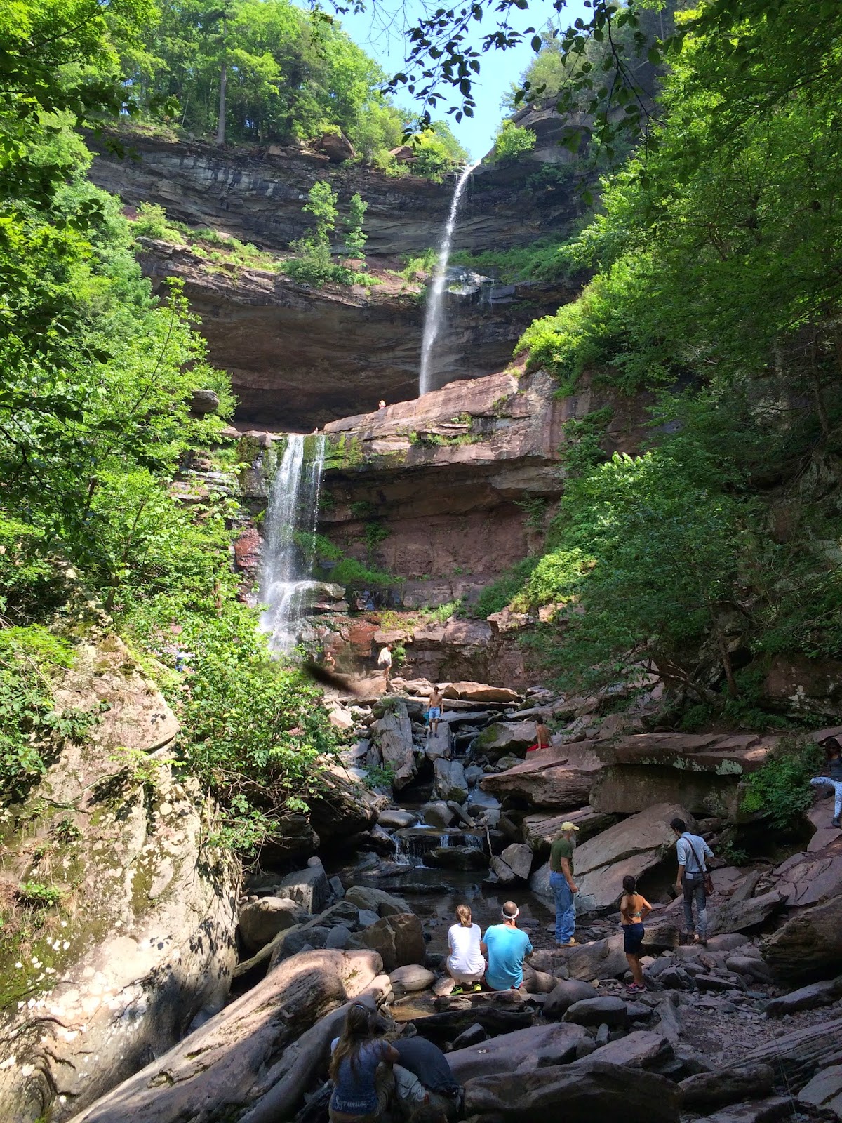 Hiking Kaaterskill Falls via the Kaaterskill Falls Trail Catskill