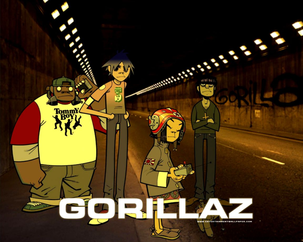 Gorillaz Island Screensaver