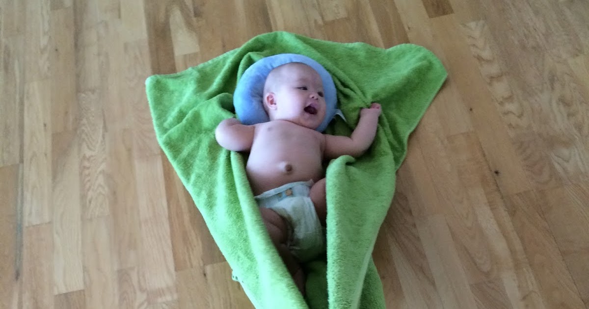 Family FECS Pull Baby with a Towel