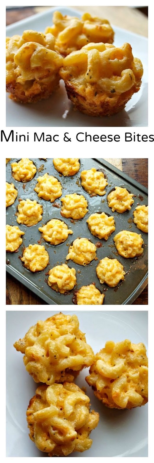 Mini Macaroni and Cheese Bites healthy dinner recipe