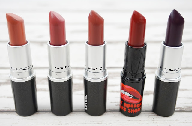 Dino's Beauty Diary - My Top Used MAC Lipsticks