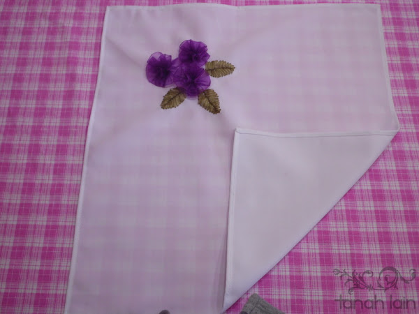 Flores Bordadas con Listón 