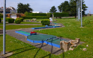 Crazy Golf course on South Parade in Skegness