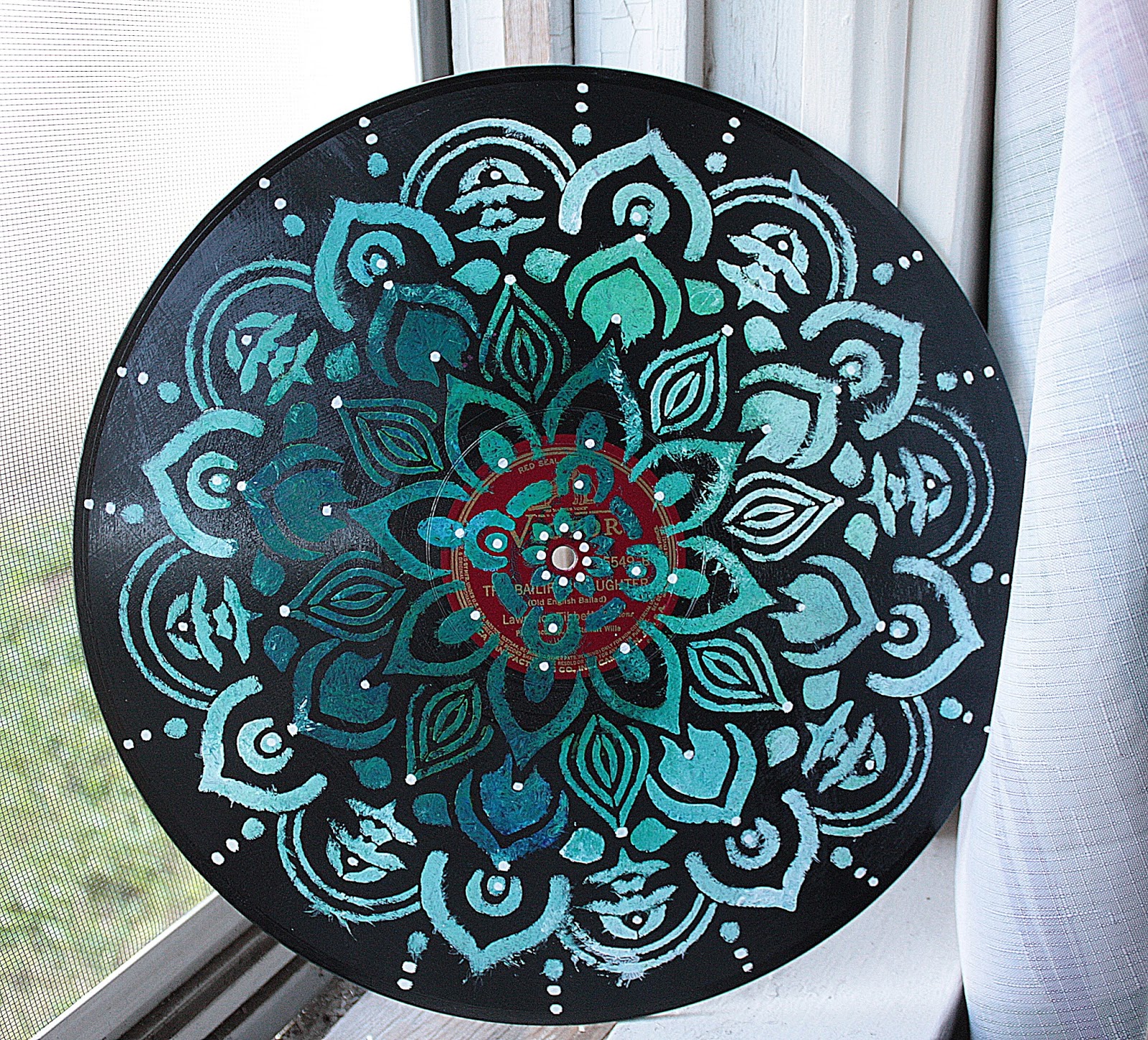 PanArt Painted Vinyl Record Tutorial