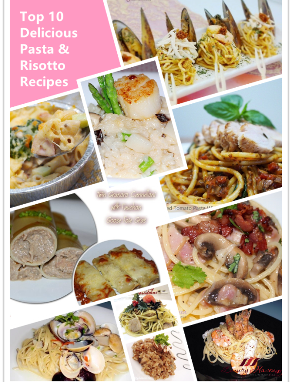 Top 10 Pasta and Risotto Recipes With StepByStep Photos!