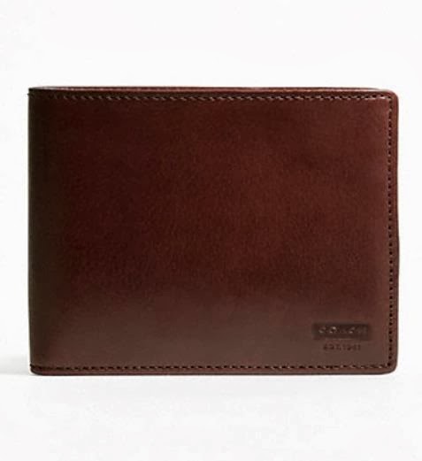 The Chic Sac: Coach Men&#39;s Wallet on Sale!