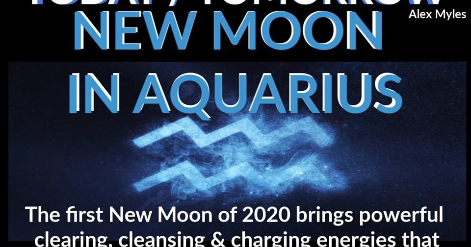 Beyond the Veil Alex Myles New Moon in Aquarius