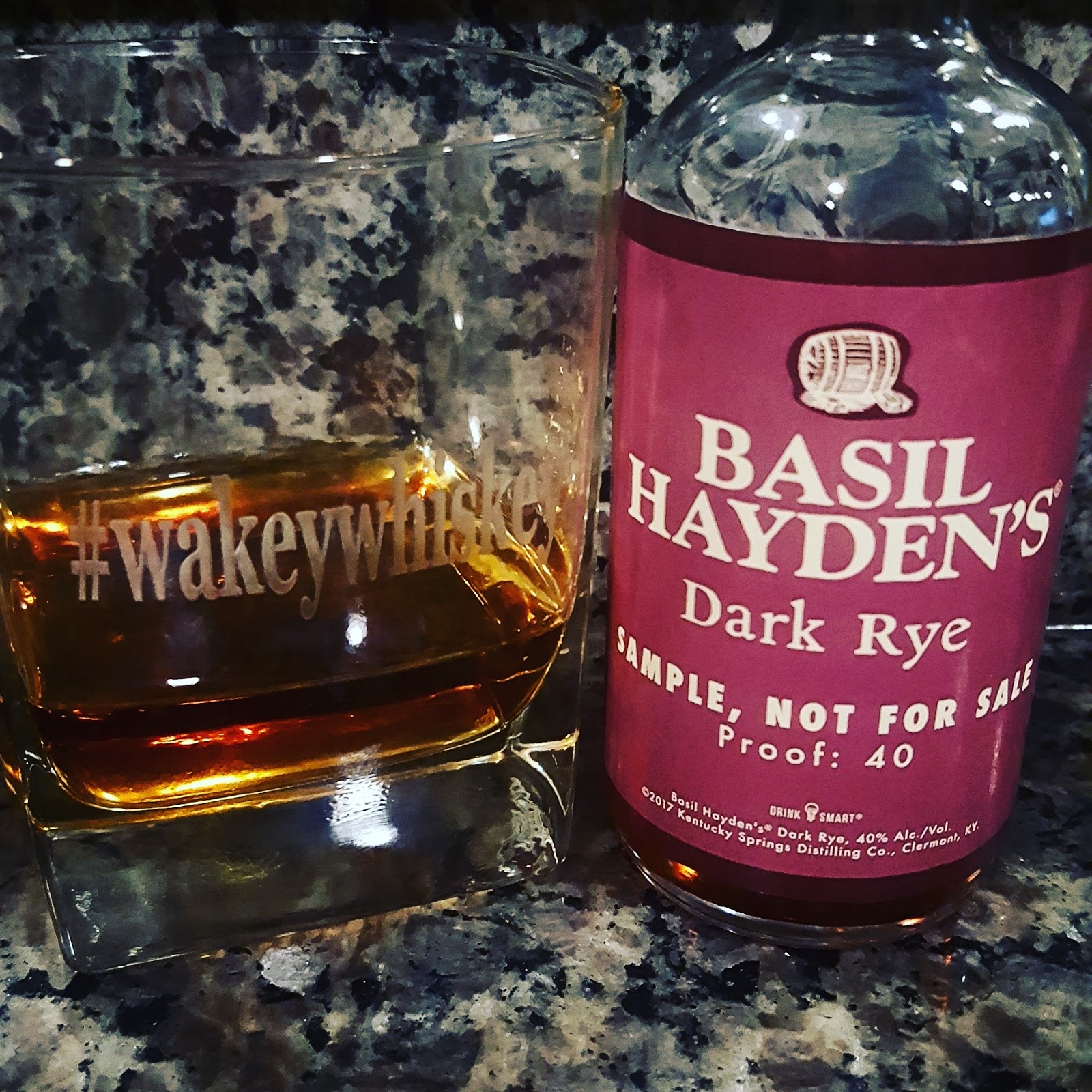 Bite and Booze Wakey Whiskey Basil Hayden's Dark Rye