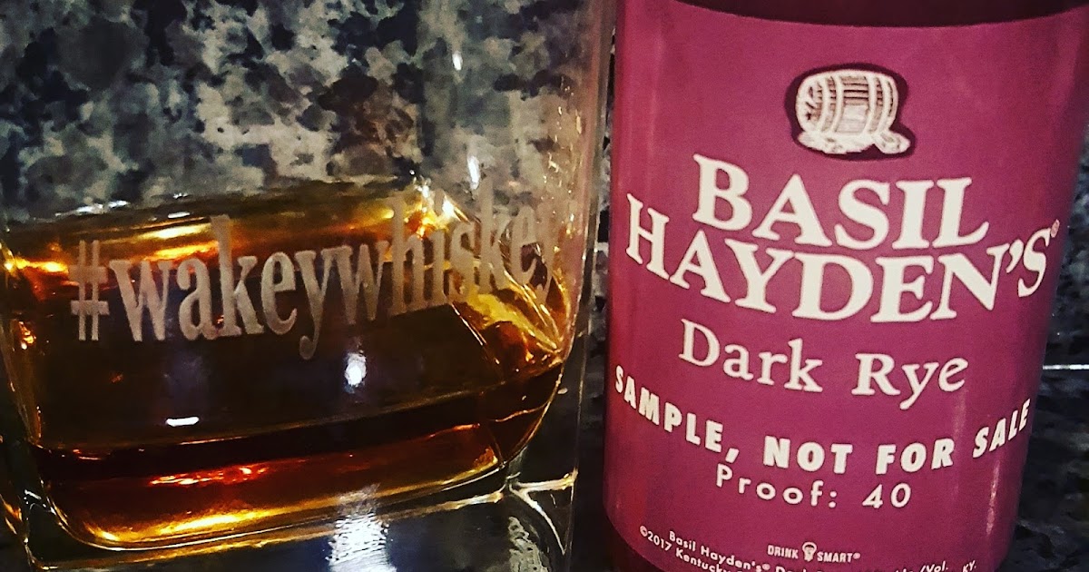 Bite and Booze Wakey Whiskey Basil Hayden's Dark Rye
