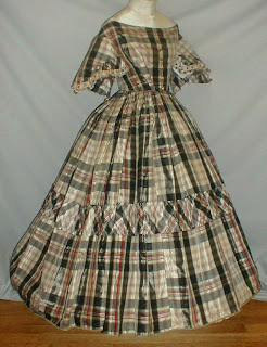 All The Pretty Dresses: American Civil War Era Plaid Dress