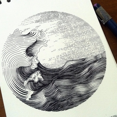 11-Waves-Muthahari-Insani-Beautifully-Detailed-Ink-Drawings-and-Doodles-www-designstack-co