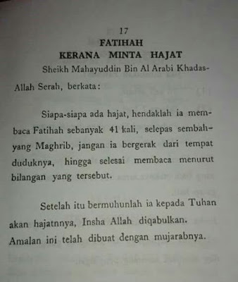 Baca Surah Al-Fatihah 41 Kali Sebelum Berdoa, Insya Allah Doamu Akan