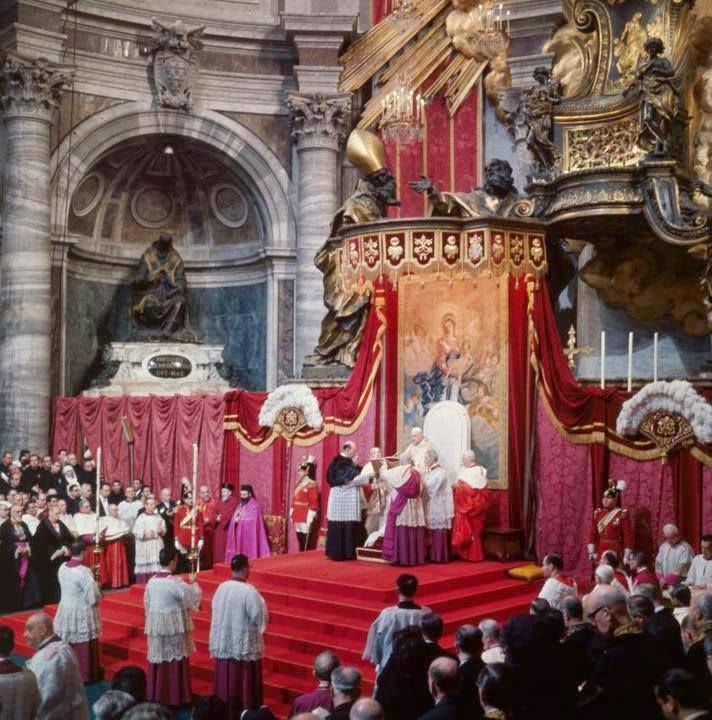 Scenes from the Solemn Papal Liturgy of Yesteryear Liturgical Arts
