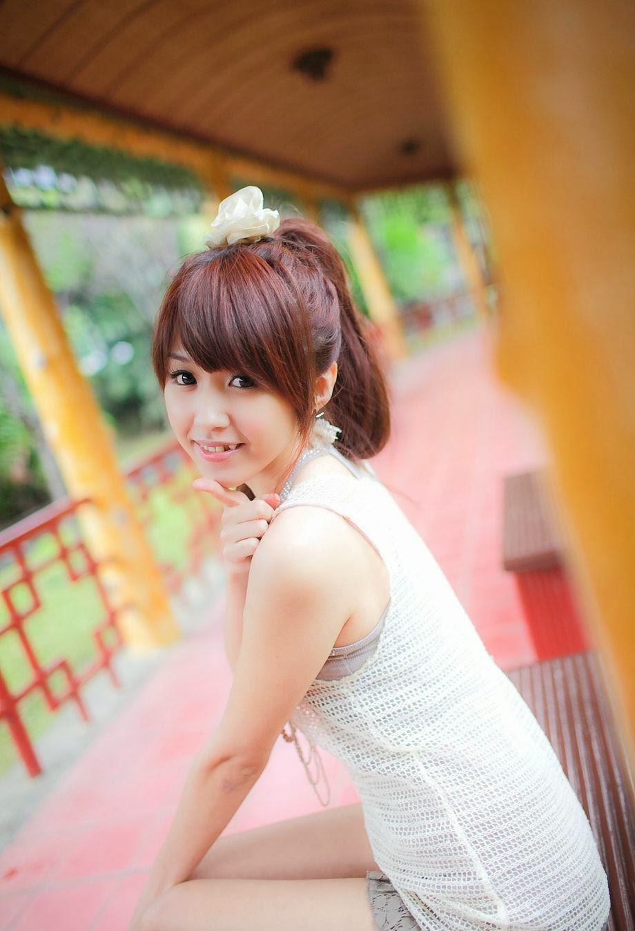 Chinese Beauty Taiwan Saucy Young Model MoMo