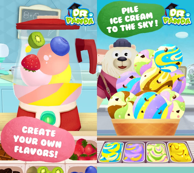 Dr. Panda's Ice Cream Truck is a app specially designed for kids and this week Apple Store has highlighted $1.99  Dr. Panda’s Ice Cream Truck app as ‘Free App of the Week’ on App Store.