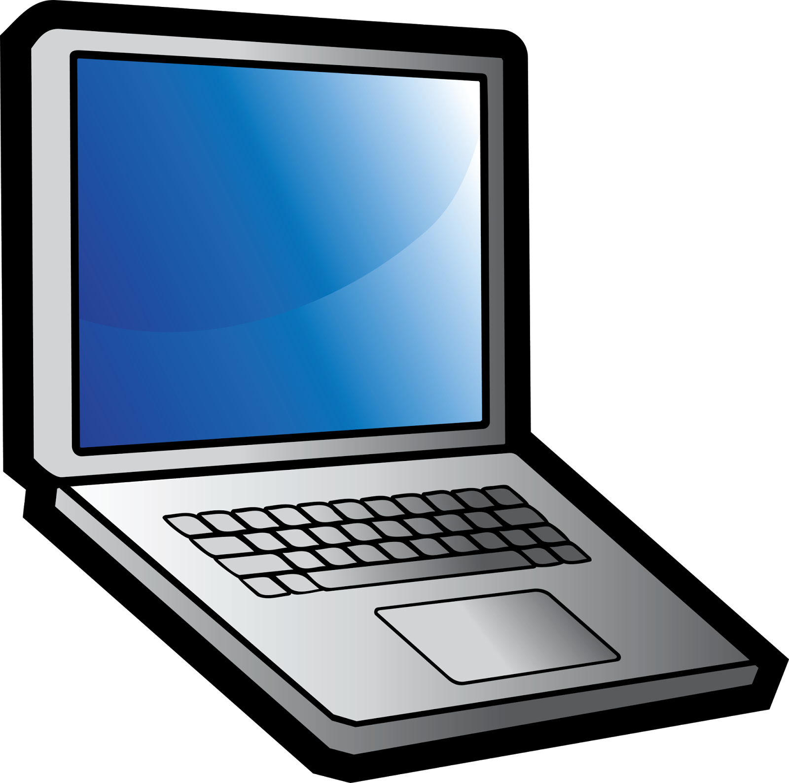 clipart of laptop - photo #19