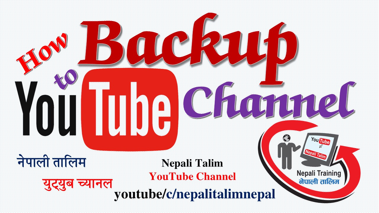 How to Complete Backup Your YouTube Channel Step by Step Tutorial in