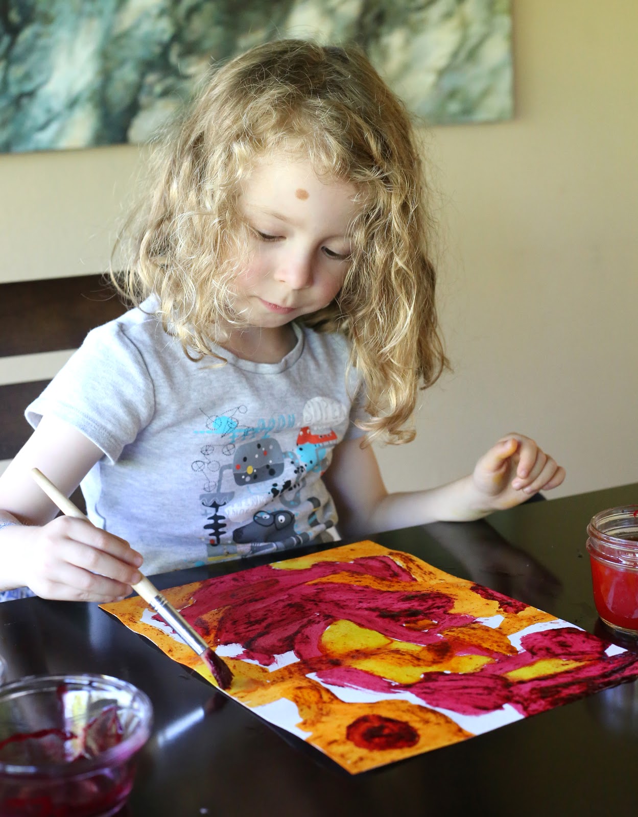 Fall Scented Watercolor Paint Recipe