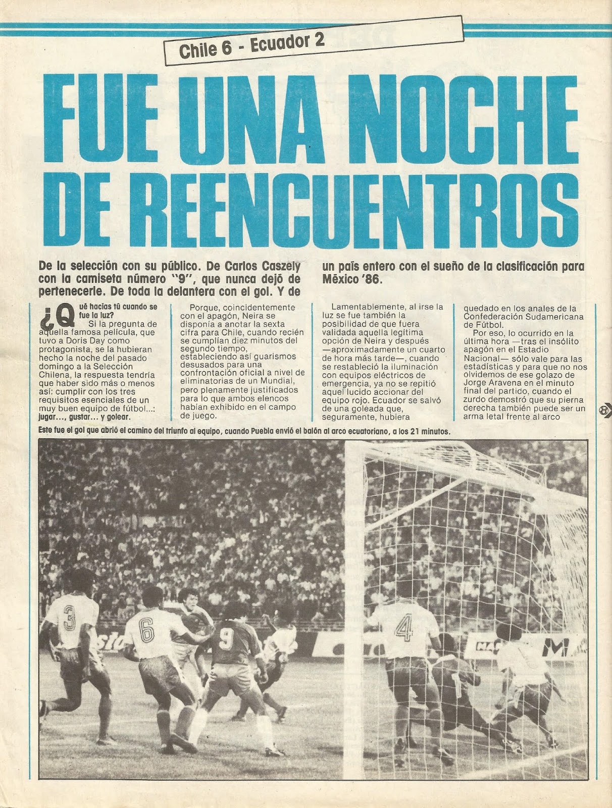 Partidos de la Roja [17/03/1985] ChileEcuador 62