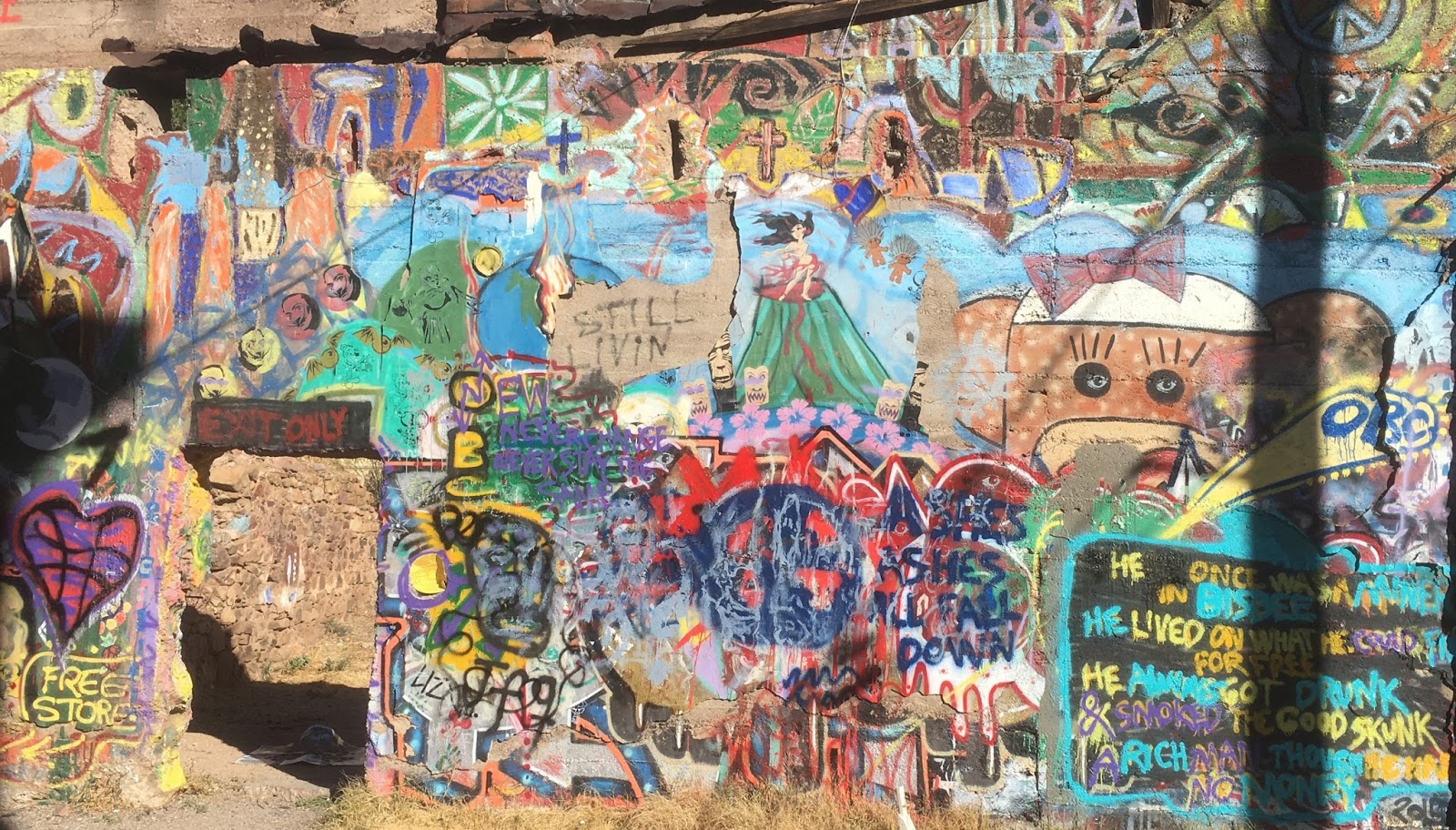 Messages from Pops Way iT'S STreeTarT SaTurDay eT aL in BiSBee