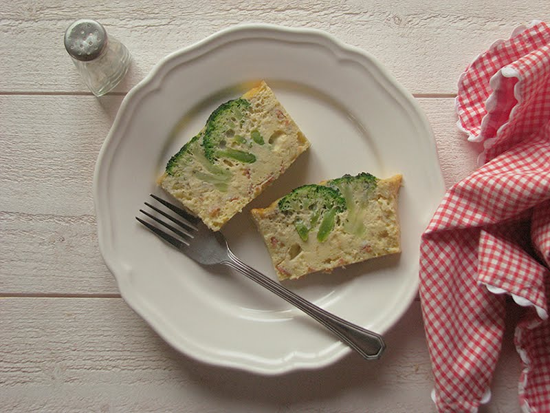 TERRINE AU BROCOLI ET AU JAMBON FUME Recettes BIO et faitmaison le