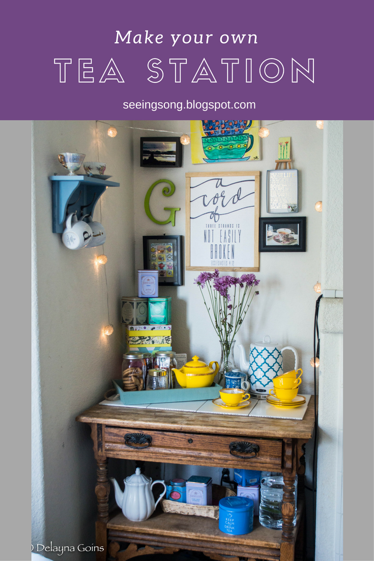 Make Your Own Tea Station Seeing Song