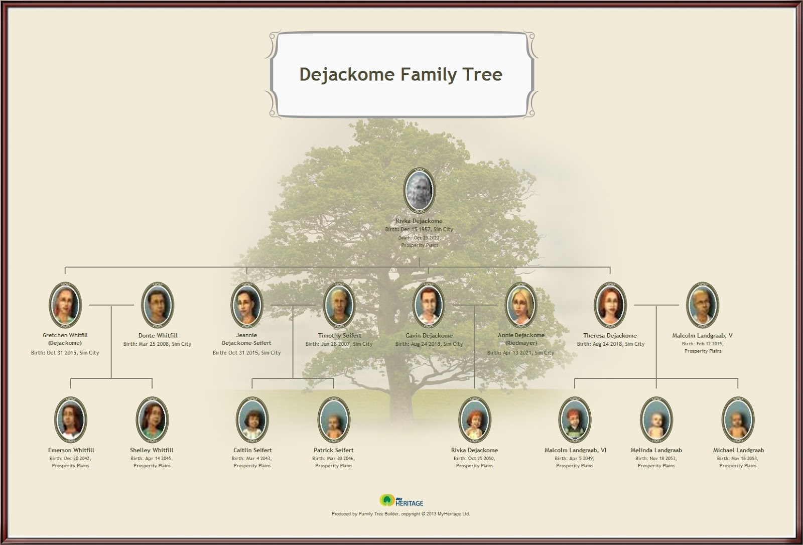 Prosperity Plains: Week Six Part Ten: Dejackome-Seifert