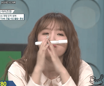 아이즈원 최예나 핫도그가 뭐라고...